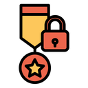 پیش‌نمایش فایل lock-medal-3 از پک امنیت