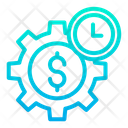 پیش‌نمایش فایل dollar-cogwheel از پک مدیریت زمان
