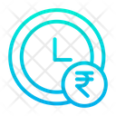 پیش‌نمایش فایل rupees-clock-6 از پک مدیریت زمان