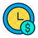 پیش‌نمایش فایل dollar-clock-8 از پک مدیریت زمان