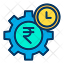 پیش‌نمایش فایل rupees-cogwheel-2 از پک مدیریت زمان