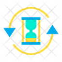 پیش‌نمایش فایل refresh-hourglass-4 از پک مدیریت زمان