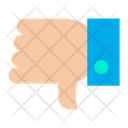 پیش‌نمایش فایل thumbs-down-48 از پک سیاست