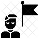 پیش‌نمایش فایل man-flag-1 از پک سیاست