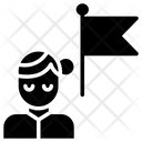 پیش‌نمایش فایل woman-flag-1 از پک سیاست