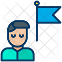 پیش‌نمایش فایل man-flag-2 از پک سیاست