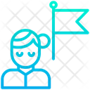 پیش‌نمایش فایل woman-flag-4 از پک سیاست