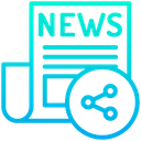 پیش‌نمایش فایل news-share از پک اخبار