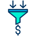 پیش‌نمایش فایل dollar-funnel-8 از پک بازاریابی