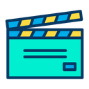 پیش‌نمایش فایل clapperboard-145 از پک سینما
