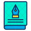 پیش‌نمایش فایل book-pen-2 از پک طراحی گرافیک