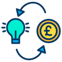 پیش‌نمایش فایل idea-to-pound-1459153 از پک استارتاپ
