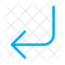 پیش‌نمایش فایل turn-down-left-1299446 از پک فلش‌ها