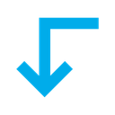 پیش‌نمایش فایل turn-left-down3-1299436 از پک فلش‌ها