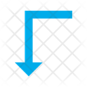 پیش‌نمایش فایل turn-left-down4-1299435 از پک فلش‌ها