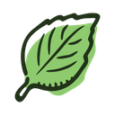 پیش‌نمایش فایل basil-leaf-1718888 از پک ادویه های رنگی