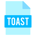 پیش‌نمایش فایل toast-file-1783718 از پک انواع فایل جلد 1