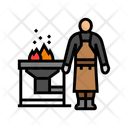 پیش‌نمایش فایل crafts-man-11409786 از پک بلاکسمیت، فورگ، انویل و چکش