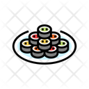 پیش‌نمایش فایل kimbap-rolls-11295722 از پک کره‌ای، آشپزی، غذا و آسیایی