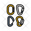 پیش‌نمایش فایل carabiners-14537693 از پک صخره، صخره‌نوردی و باولدرینگ