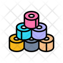 پیش‌نمایش فایل colorful-rolls-14298619 از پک کینسیو، تاپینگ و کینسیولوگی