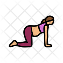 پیش‌نمایش فایل cat-pose-12633000 از پک ورزش دوران بارداری