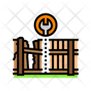 پیش‌نمایش فایل fence-repair-12911976 از پک نگهداری باغ و مالچ‌پاشی