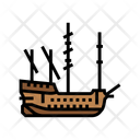 پیش‌نمایش فایل galleon-ship-13429080 از پک کشتی‌های باستانی