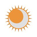 پیش‌نمایش فایل eclipse-astronomy-ellipse-planet-space-star از پک آب‌وهوا - فلت