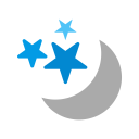 پیش‌نمایش فایل moon-stars-cloud-cloudy-night-weather از پک آب‌وهوا - فلت