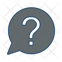 پیش‌نمایش فایل question-mark-ask-speech-help-sign-asking-4 از پک سئو، تخت دورخط