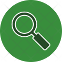 پیش‌نمایش فایل search-find-magnifying-glass-look-zoom-seek-6 از پک سئو، گلیف دایره‌ای