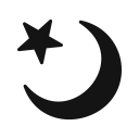 پیش‌نمایش فایل crescent-moon-nature-sky-star-2 از پک رمضان و عید، سبک گلیف
