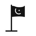 پیش‌نمایش فایل islamic-flag-map-marker-nation-pin-2 از پک رمضان و عید، سبک گلیف