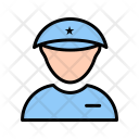 پیش‌نمایش فایل army-officer-1 از پک ارتش و نظامی، خطی پُر