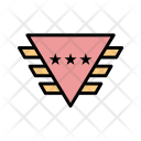 پیش‌نمایش فایل badge-807 از پک ارتش و نظامی، خطی پُر