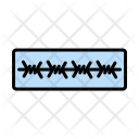 پیش‌نمایش فایل barbed-wire-5 از پک ارتش و نظامی، خطی پُر