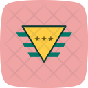 پیش‌نمایش فایل badge-899 از پک ارتش و نظامی، تخت با پس‌زمینه منحنی
