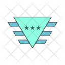 پیش‌نمایش فایل badge-980 از پک ارتش و نظامی، تخت دورخط