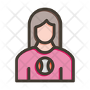 پیش‌نمایش فایل female-baseball-fan-9955364 از پک بیسبال