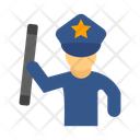 پیش‌نمایش فایل policeman-holding-stick-10678786 از پک قانون و نظم