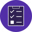پیش‌نمایش فایل checklist-59 از پک تجارت الکترونیک، گلیف دایره‌ای