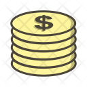 پیش‌نمایش فایل coins-41 از پک تجارت الکترونیک، دورخط پُر