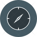 پیش‌نمایش فایل compass-250 از پک رابط کاربری پایه، گلیف دایره‌ای