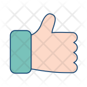 پیش‌نمایش فایل like-48 از پک رابط کاربری پایه، تخت دورخط