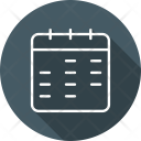 پیش‌نمایش فایل calendar-269 از پک رابط کاربری پایه، خطی دایره‌ای