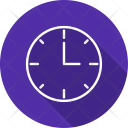 پیش‌نمایش فایل clock-206 از پک رابط کاربری پایه، خطی دایره‌ای