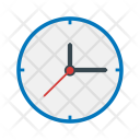 پیش‌نمایش فایل clock-207 از پک رابط کاربری پایه، سبک تخت
