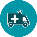 پیش‌نمایش فایل ambulance-70 از پک پزشکی، گلیف دایره‌ای