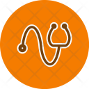 پیش‌نمایش فایل stethoscope-38 از پک پزشکی، گلیف دایره‌ای